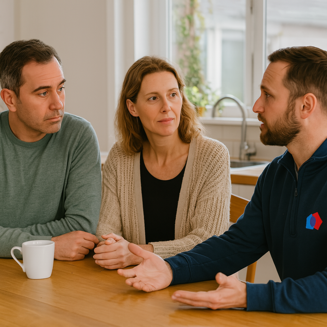 Soms lost het zich vanzelf op